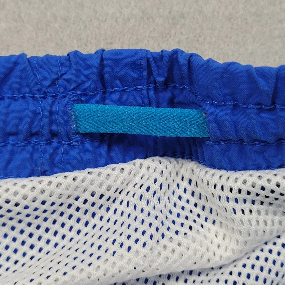Columbia PFG Omni-Shade Blue Swim Trunks Kids Large 14/16 Fishing Shorts